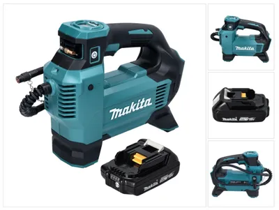 Produktbild von Makita DMP 181 A1 Akku Kompressor 18 V 11,1 bar + 1x Akku 2,0 Ah - ohne Ladegerät