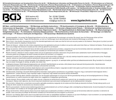 Zdjęcie produktu dla BGS technic Double Ring Spanner, 160 g