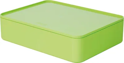 Obrázok produktu pre HAN 1110-80, 1 zásuvka/zásuviek, Akrylonitrilbutadienstyren (ABS), Zelená, 1 kusov, 260 mm, 195 mm