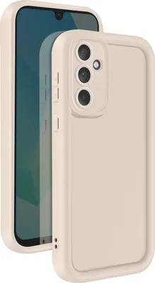 Immagine prodotto di Avizar, custodia per Samsung A35 in silicone Soft Touch con bordi rinforzati, beige