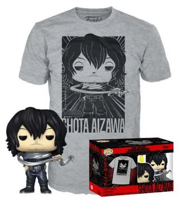 Produktbild von FUNKO POP! - Animation - My Hero Academia Shota Aizawa Metallic #375 mit Tee Größe M