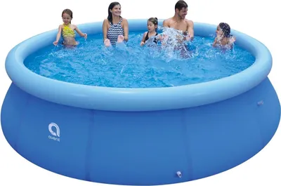 Produktbild von Avenli Prompt Set Ø 366x91cm Quick Up Gartenpool, Aufstellpool mit aufblasbarem Ring, Ersatzpool ohne Pumpe