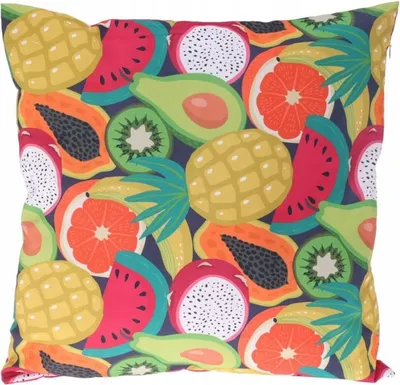 Produktbild von 45x45cm Tropisches Garten-Dekokissen, Wetterfest, Waschbar, Für Innen-und Außenbereich