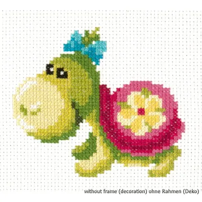 Immagine prodotto di Set punto croce Magic Needle "Turtle", schema contato, 12x11cm
