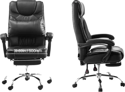 Obrázok produktu pre Kancelárska stolička, ergonomický dizajn, nastaviteľné funkcie, podnožka s nosnosťou 300 lb
