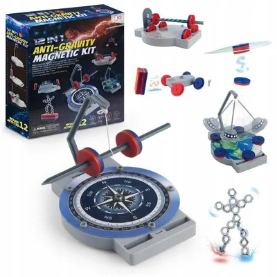 Produktbild von Antigravitation Magnetismus Experimentierkasten - 12-in-1 STEM Lernspielzeug für Kinder