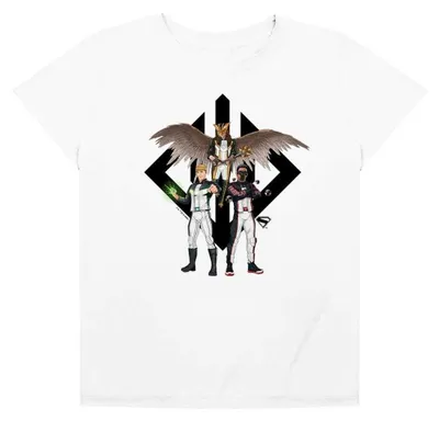 Image de T-shirt pour femme, Superman - "2025 Justice Gang", modèle TV37377 (taille S), couleur blanche