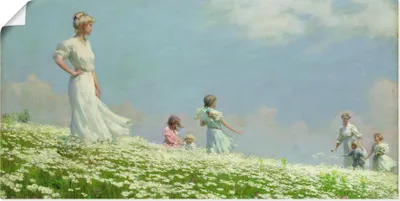Produktbild von ARTland Poster Sommer. 1906 Größe: 100x50 cm