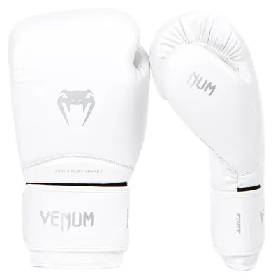Immagine prodotto di Guantoni da boxe Venum Contender 1.5, colore bianco, taglia 12oz, per allenamento