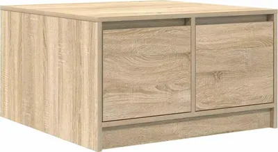Obrázok produktu pre vidaXL Konferenčný stolík so zásuvkami Sonoma dub 70,5x70x40 cm