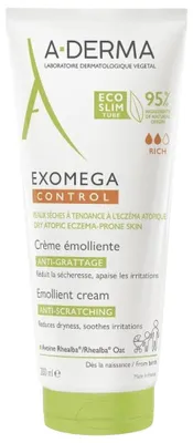 Obrázok produktu pre A-Derma Exomega Control Emulgovaný Krém, 200 ml