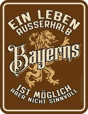 Image de Bayern - Fun-Schilder - La vie en dehors