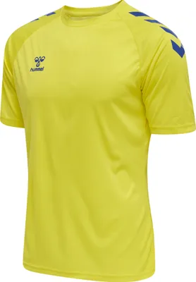 Produktbild von HUMMEL hmlCORE XK CORE POLY T-SHIRT S/S BLAZING YELLOW/TRUE BLUE BLAZING YELLOW/TRUE BLUE M