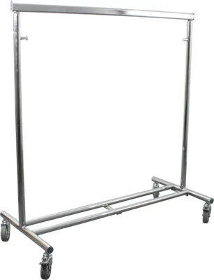 Image de Portemanteau largeur = 102 cm, chromé jusqu'à 80kg