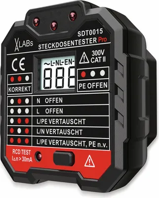 Produktbild von ENOVALAB Steckdosentester