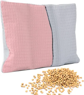 Produktbild von Amilian Kirschkernkissen ca. 20x30cm Wärmekissen Kirschkern Sack Wärmekompresse für Kinder Erwachsene ideal als Massagekissen Kältekissen