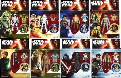 Produktbild von Hasbro Star Wars Episode 7 Deluxe Figuren (sort.)