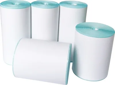 Produktbild von 5x rolky samolepiaceho bieleho termopapiera - MINIPRINT (5x3,3 m)