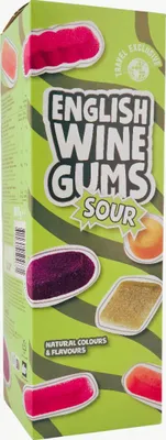 Produktbild von Cloetta English Wine Gums Sour 800g Box