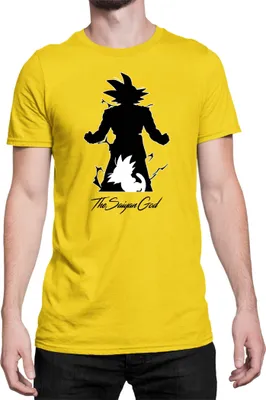 Produktbild von Herren T-Shirt Dragon Anime Manga Ball Z Goku 36, Man S / Gelb