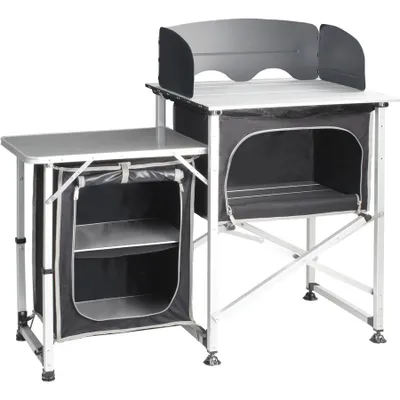 Immagine prodotto di Brunner - Mobile da cucina SNACK SQUARE - Dimensioni: 120 x 52 x H90/109 cm