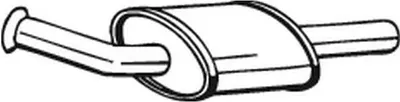 Produktbild von Bosal Mittelschalldämpfer 200-811