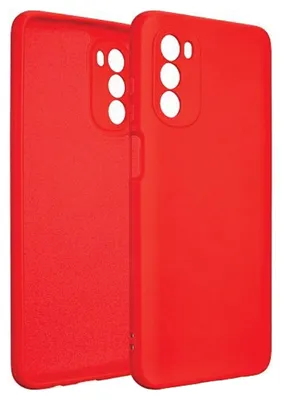 Productafbeelding van Beline siliconen hoesje voor de Motorola Moto G82 5G, rood