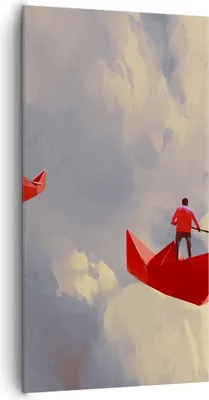 Produktbild von Bild auf Leinwand - Leinwandbild - Abstraktion modern - 65x120cm - Wand Bild - Wanddeko - Leinwanddruck - Bilder - Kunstdruck - Wanddekoration - Leinwand bilder - Wandkunst - PA65x120-3832