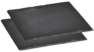Produktbild von Kesper Servierplatte aus Schiefer, Maße: 20 x 20 cm - 2er Set, 38109