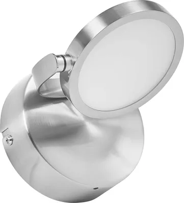 Produktbild von Ledvance LED Wandleuchte Sun@Home Bathroom Round Silber Ø11cm IP44 7,5W 200lm CCT 2700K - 5000K Dimmbar App WiFi