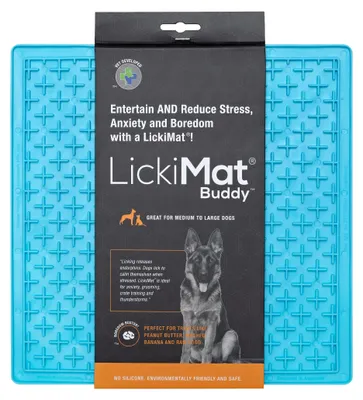 Obrázek produktu pro BUDDY LARGE lízací podložka LICKIMAT, Barva: Modrá