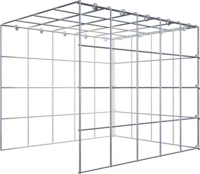 Produktbild von Anbaugabione Typ 4 50 cm x 40 cm x 40 cm (L x H x T), Maschenweite 10 cm x 10 cm, C-Ring
