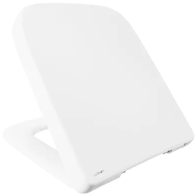Produktbild von Luvett® WC-Sitz Q500 Weiß eckig mit Absenkautomatik, u.a. für Geberit Renova Plan