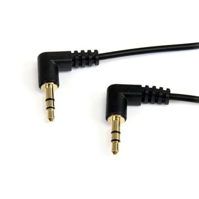 Obrázek produktu pro StarTech.com MU6MMS2RA, 3.5mm, Samec, 3.5mm, Samec, 1,8 m, Černá