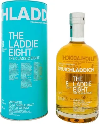 Produktbild von Bruichladdich Laddie Eight + Box 700ml 50% Vol.