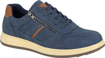Produktbild von Scimitar - Herren Sneaker, Kunstleder DF2497 (40,5 EU) (Marineblau)