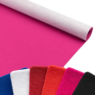 Produktbild von Primaflor Eventteppich SALSA - Pink - 1,00m x 4,00m - Meterware - Viele Farben - Schwer Entflammbarer Messeteppich, Rutschfester Hochzeichtsläufer, Läufer für Hochzeiten
