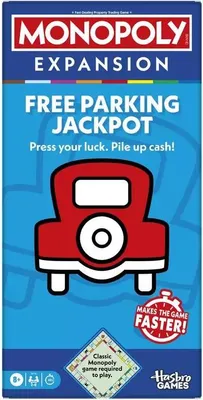 Produktbild von Monopoly Ergänzung Frei Parken Jackpot, 8 Jahr(e), 45 min