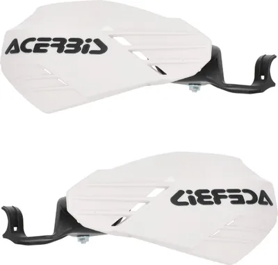 Image de ACERBIS Protège-mains ouverts blanc/noir K-Linear H pour HONDA