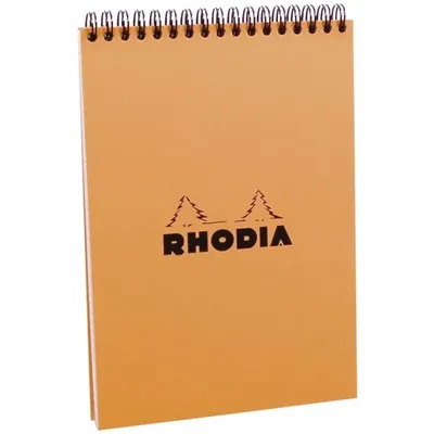 Immagine prodotto di RHODIA Spiralnotizblock No. 16, DIN A5, kariert, orange