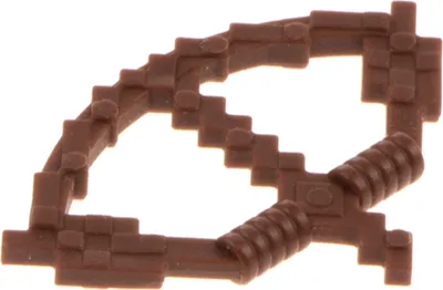 Produktbild von 1x Lego Figuren Minecraft Zubehör Waffe Bogen Pfeil Holz braun 6089103 18792