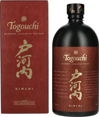 Produktbild von Togouchi KIWAMI Distiller's Reserve Japanese Blended Whisky 40% Vol. 0,7l in Geschenkbox