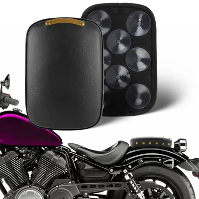 Imagen del producto de Asiento para pasajero de motocicleta con 8 ventosas