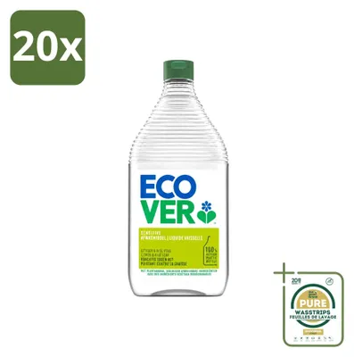 Produktbild von 20 x Ecover Spülmittel Zitrone & Aloe Vera - 950 ml - Vorratspackung - 20 Stücke