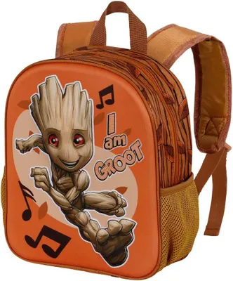 Produktbild von Karactermania Marvel 3d Soundtrack I Am Groot Rucksack 31 Cm Orange Orange One Size
