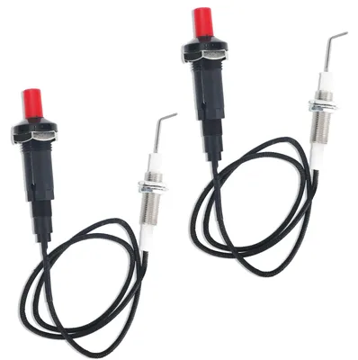 2er-Set Propan-Piezo-Zünder mit Druckknopf, Zündnadel