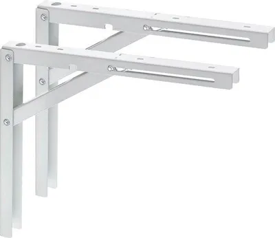 Immagine prodotto di Supporto da parete bianco per mensola, 300 mm