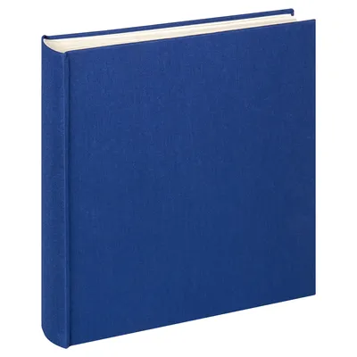 Zdjęcie produktu dla Album fotograficzny Walther Jumbo niebieski 30x30 cm 100 białych stron płótno