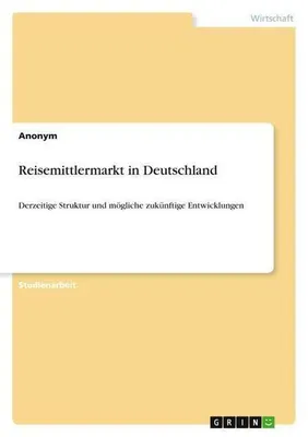 Produktbild von Reisemittlermarkt in Deutschland
