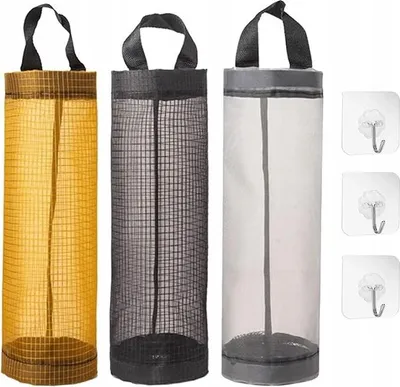 Produktbild von TASCHENORGANIZER 3 Stk. Hängender Müllsackhalter + Kleiderbügel